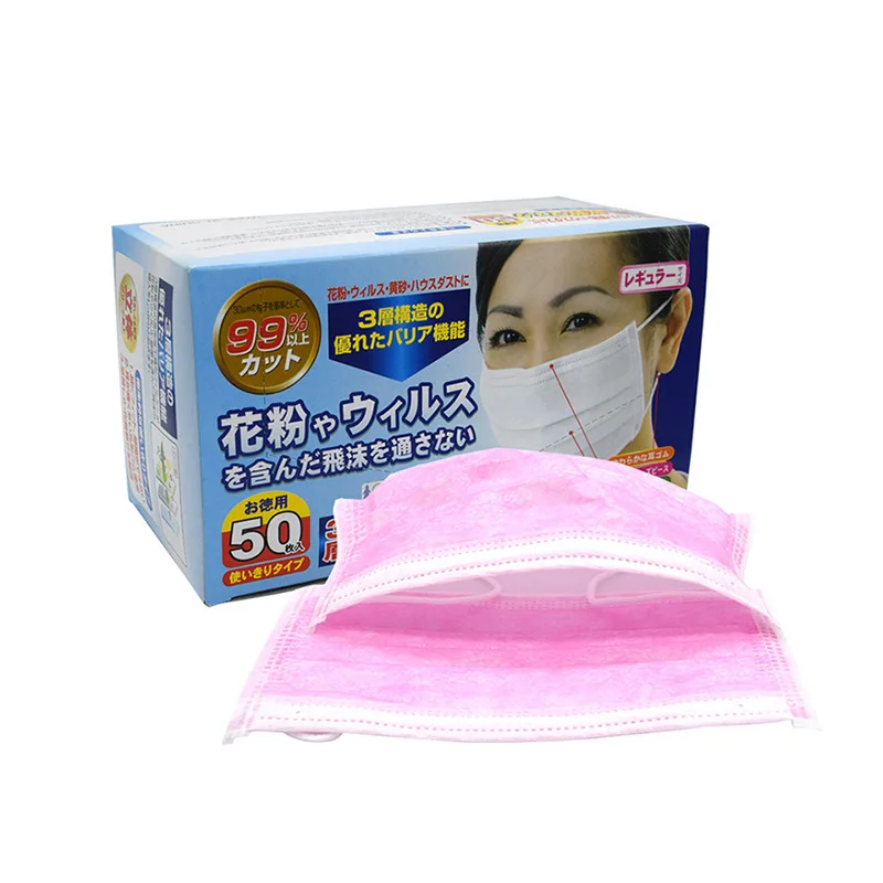 Одноразовая Нетканая Татуировка маска для лица Анти-пыль хирургическая ...