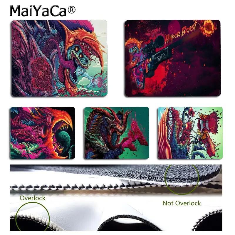 

MaiYaCa Beautiful Anime Hyper Beast Wallpaper DIY Design image Game mousepad Simple Design Speed Game Mouse Pads