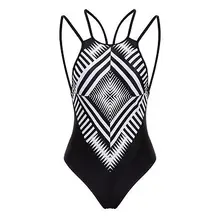 2017 Summer Beach Women One Piece Swimsuit Monokini Swimwear Push Up Padded Bikini Bathing Suit