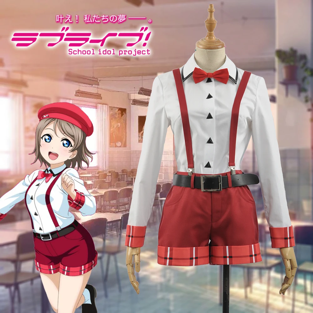 Игра LoveLive!SunShine! Акурес чиарон! Костюм для косплея Вай девушки унисекс| |