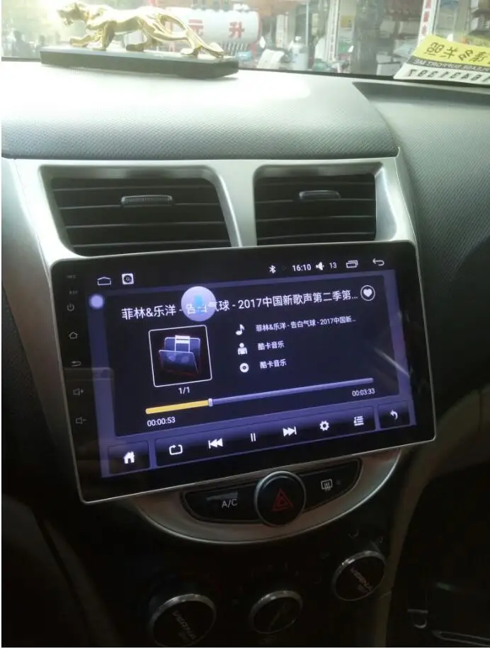 Best 2g +32g Android Car Dvd Gps Player 9 Inch For Hyundai Solaris Verna i25 Radio Video Navigation Wifi Map Multimedia Player 25