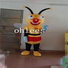 Ohlees пчела талисман костюм на Хэллоуин и Рождество вечерние реквизит костюмы для взрослых, мультяшное животное настроить