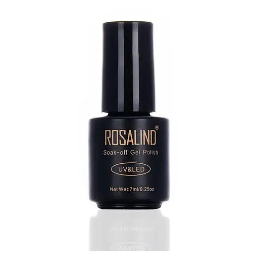 Розалинд черная бутылка 7 мл Алмазный Блеск W01 29 гель Esmaltes de uñas Décoration d'ongles Gel Ongles
