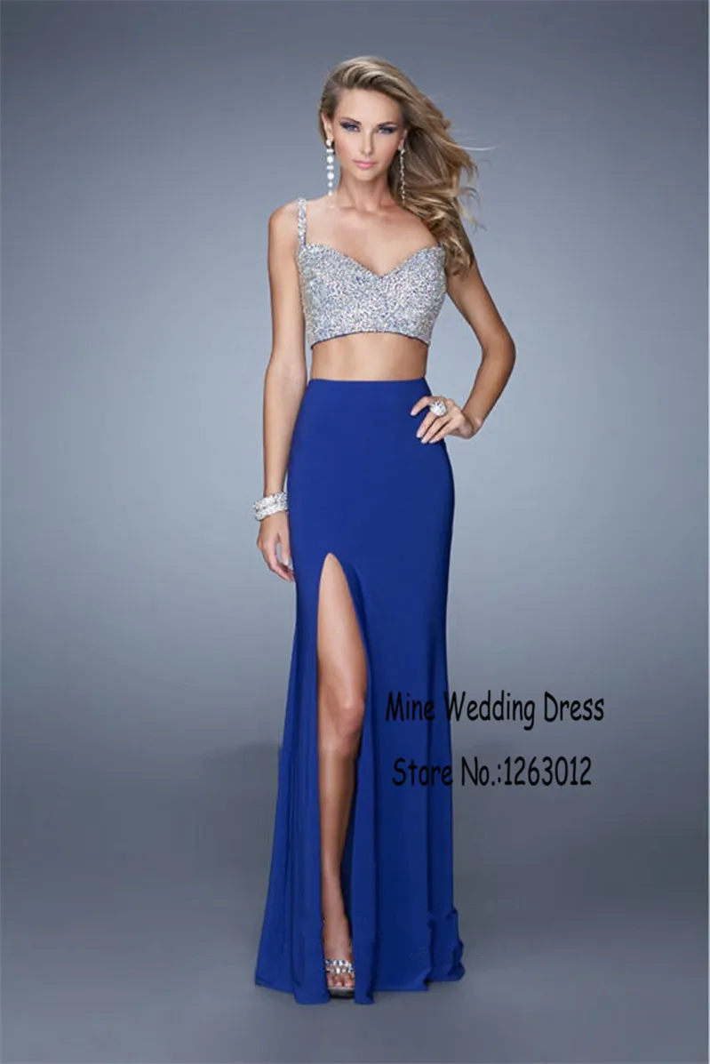Sapphire Blue Color Dresses