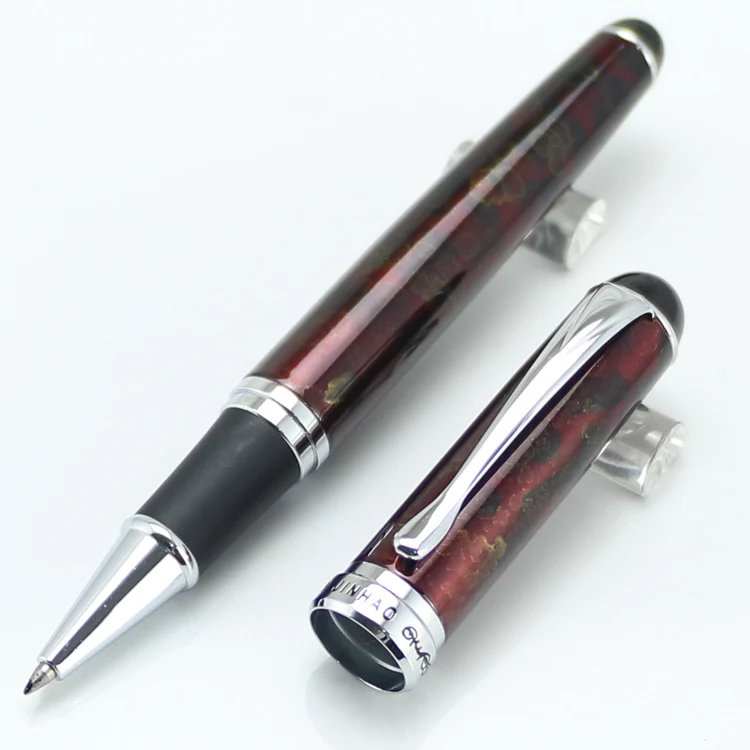 Jinhao 750 Черная Ручка-роллер с шероховатой поверхностью, 15 цветов, высокое качество, роскошные канцелярские принадлежности для офиса и школы