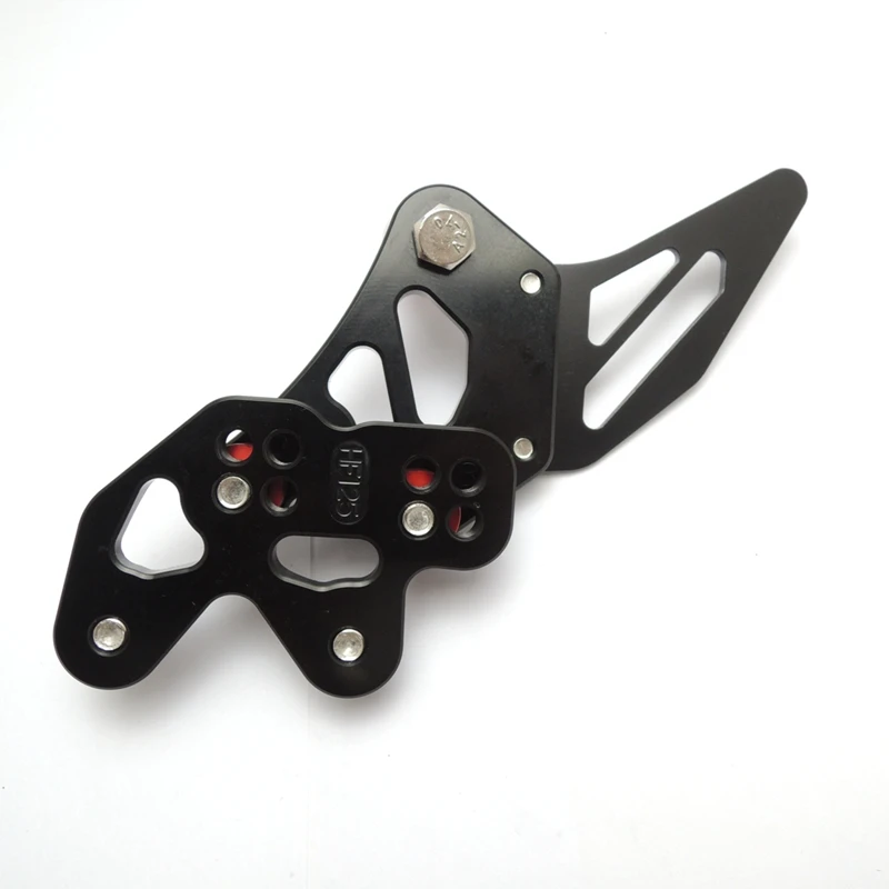 KEMiMOTO GSXR CNC Adjustable Rearsets Foot Rest Pegs For SUZUKI GSX-R 600  750 2006 2007 2008 2009 2010 GSXR600 GSXR750 (2)