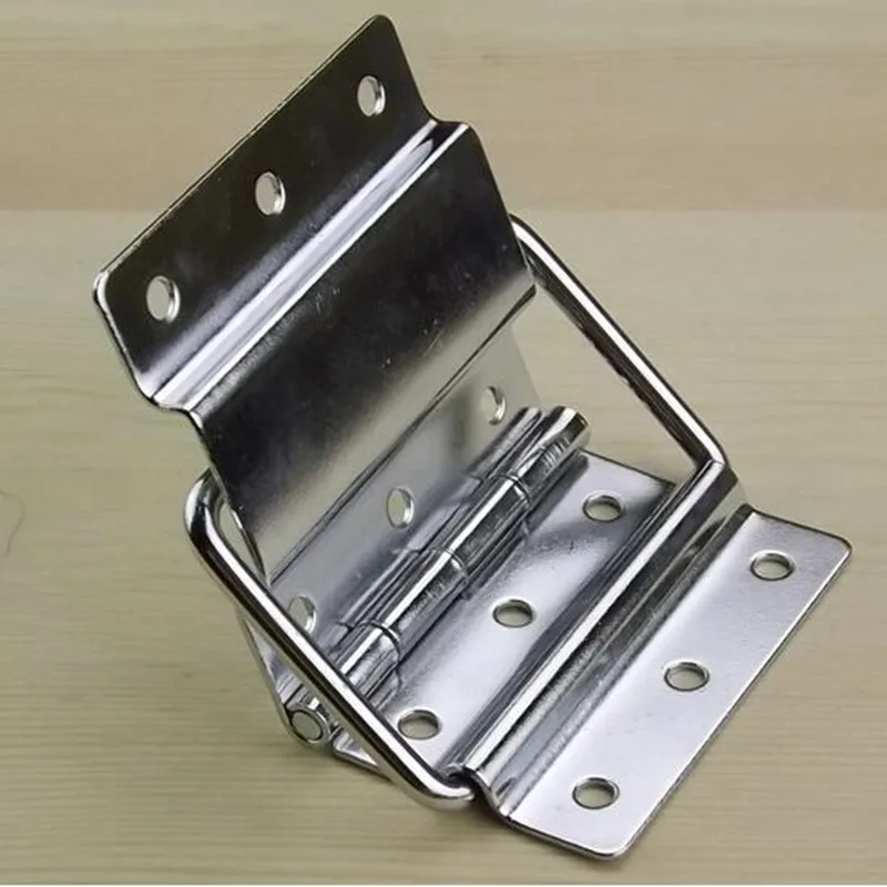 

3pc/lot 90 degree angle hinge lift support Furniture Fittings connection Cabinet Hinges Box Hardware luggage Accessories