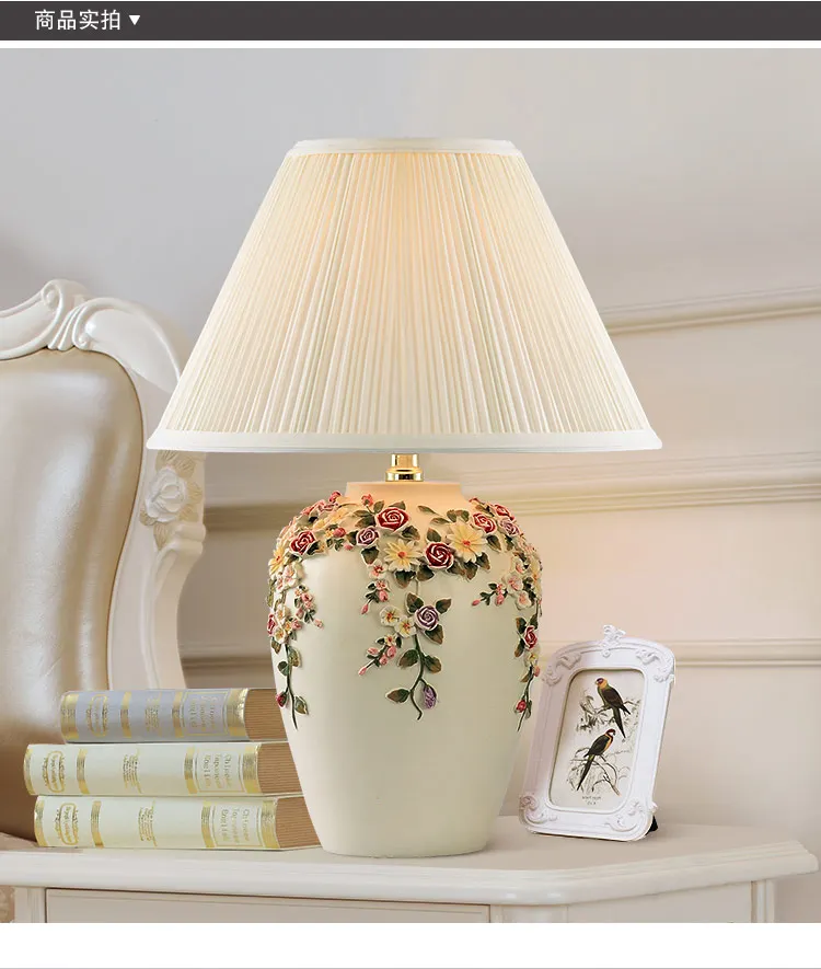 

Bedroom bedside lamp... Decorative adjustable light table lamp