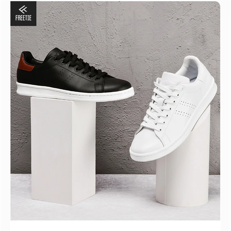 

New Original Xiaomi FreeTie Smart Leather Skateboard Shoes Comfortable Anti-slip Fashion Leisure Support Xiaomi Mijia Smart Chip