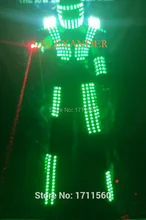 new LED robot Costume /led lights costumes/LED Clothing/Light suits/ LED Robot suits