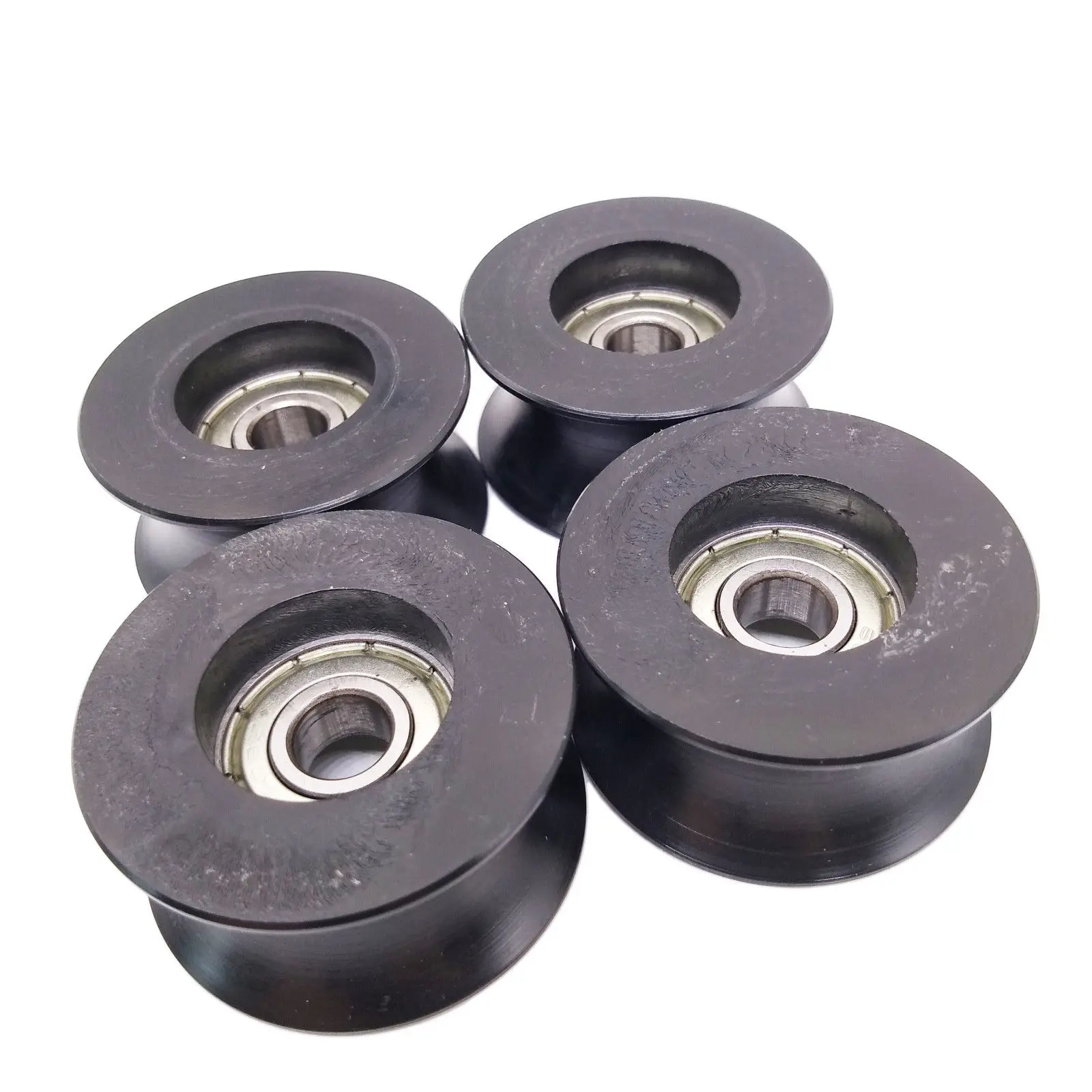 

1pcs 0840UU 8mm 8x40x20.7mm Groove Guide Pulley Sealed Rail Ball Bearing