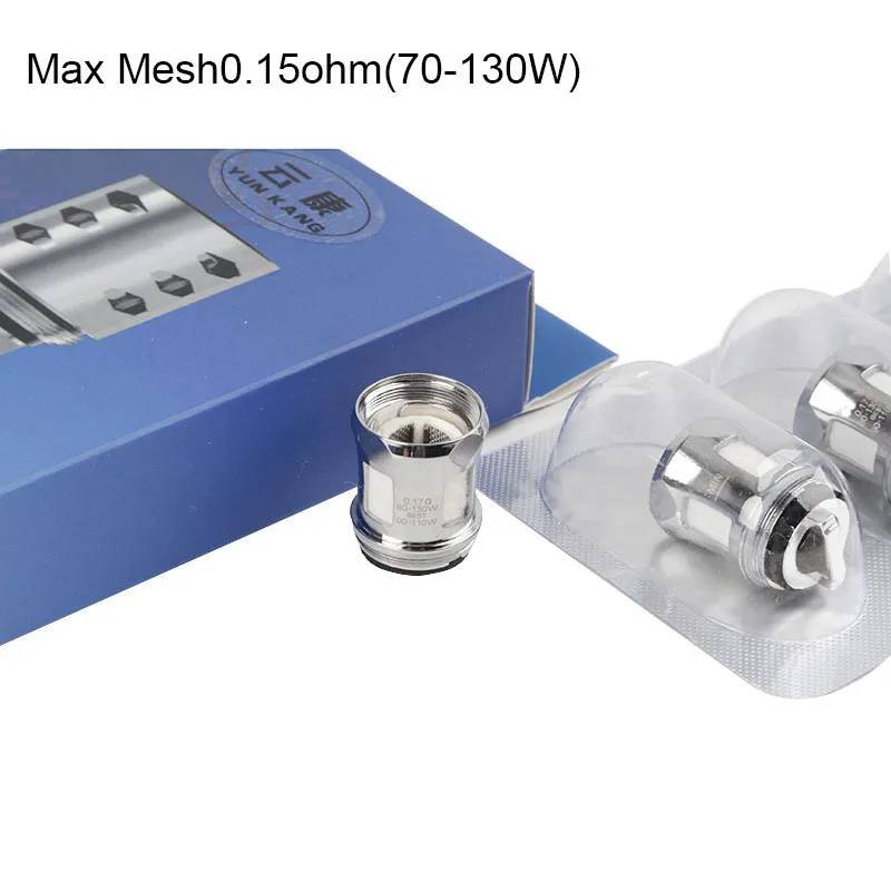 

Yunkang V12 Vape Replacement Coil For Tfv12 PRINCE E-Cigarette Atomizer Cores T10 Q4 M4 X6 X2 Clapton Max Mesh Strip Coils Head