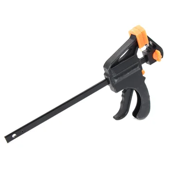 

4 Inch Wood Working Bar F Clamp Quick Grip Ratchet Release Squeeze Hand Tool DIY