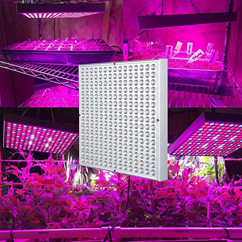 Светодиодный светильник для выращивания, 25 Вт, 45 Вт, AC85-265V, полный спектр, светильник для растений, лампа для выращивания цветов