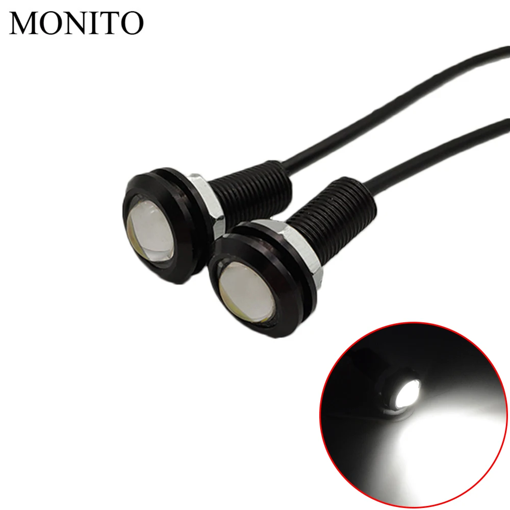 

Motorcycle Eagle Eye LED Strobe Light DRL Daytime Running Signal Lamps For KAWASAKI ZX12R ZX6R ZX636R Z900 Z650 Z800 H2R Z750