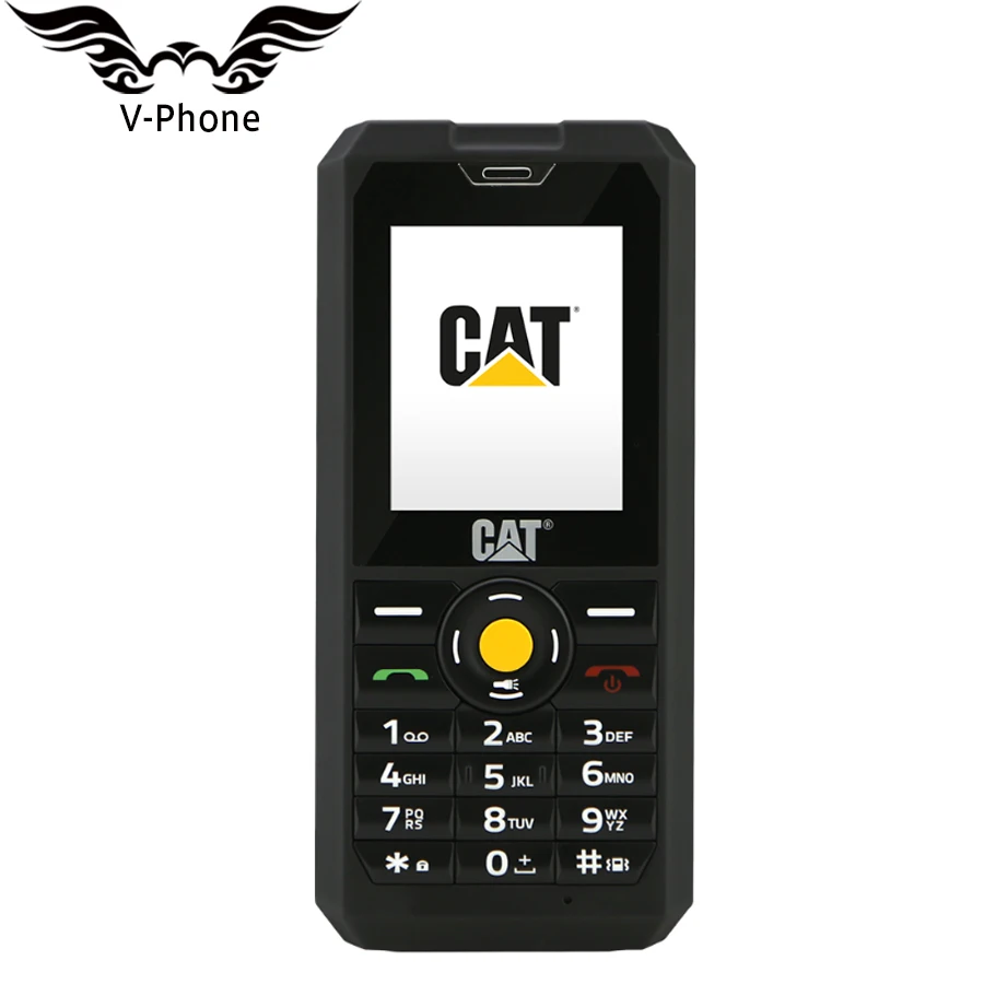 IP67 водонепроницаемый мобильный телефон Cat B30 64MB ram 128MB rom 2," Spreadtrum 7701 Пылезащитный телефон с двумя sim-картами 1000mAh