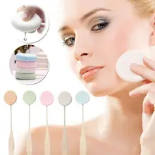 Мягкий многофункциональный ложки с длинной ручкой, умывание пуховка для пудры спонж для макияжа инструменты