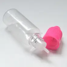 50 шт пустая 20 мл пластиковая бутылка-капельница ПЭТ-бутылка с крышкой для глазных капель прозрачная бутылка для жидкости