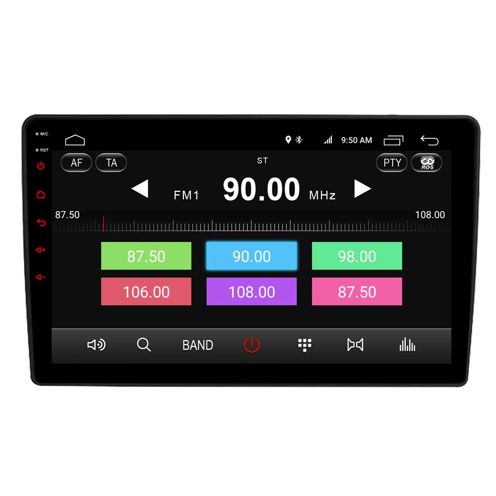 Top RoverOne Car Multimedia Player For Jeep Grand Cherokee 2008-2014 Android 9.0 Autoradio Bluetooth Radio Stereo GPS Navigation DSP 3