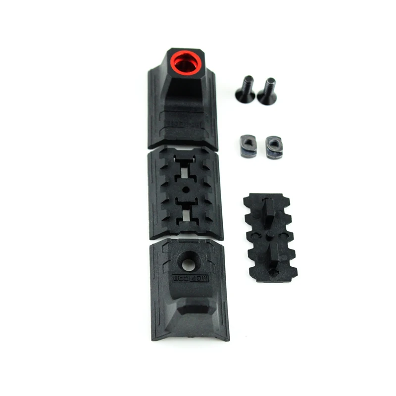 Ручной стоп Тактический KeyMod рукоятка Handguard резиновое Крепление для ключа Mod крепление для M-LOK рейка аксессуары для охоты