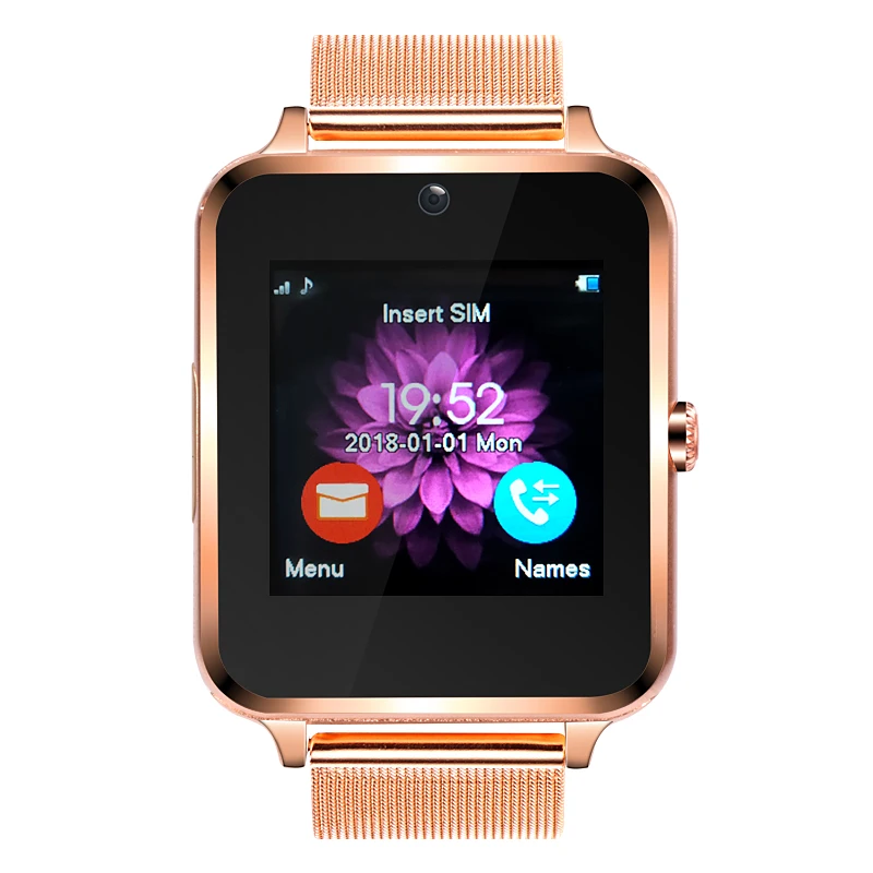 

Z60 Smart Watch Men Women Bluetooth Smartwatch Support SIM/TF Card Multi-languages For IOS Android Fitness Sport Smart Watches
