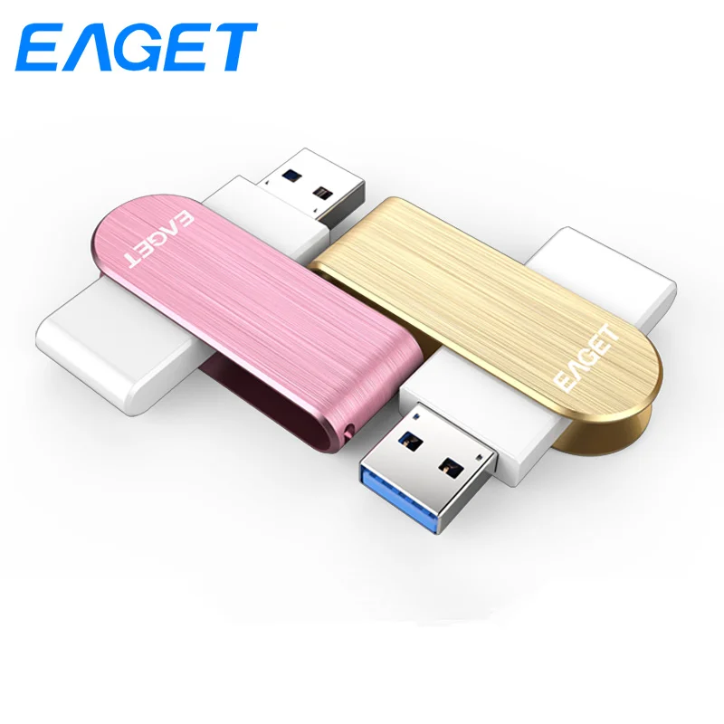 EAGET F50 Usb флеш-накопитель 32 ГБ 16 металлическая ручка привода 64 USB stick