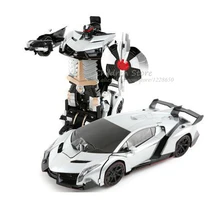 RC Transformation font b Cars b font font b Robots b font Remote Control Sound Light