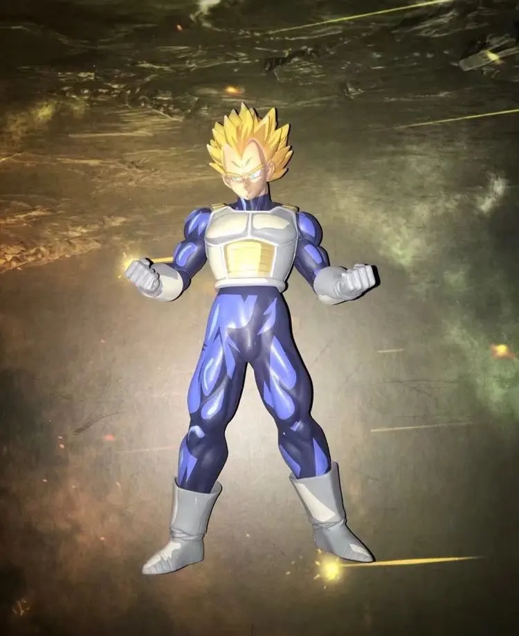 Аниме фигурки 22 см Dragon Ball Z Vegeta Comics ver. ПВХ фигурка Коллекционная модель игрушки