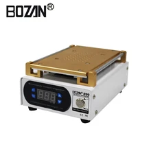 7 дюймов встроенный воздушный вакуумный насос ЖК-дисплей сепаратор 899 из тисненой жести отделяя машину комплект для ремонта мобильного телефона BOZAN завод