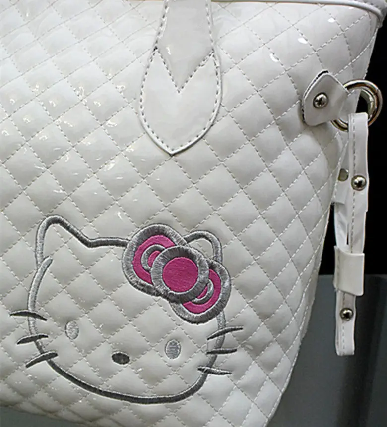 Новая яркая белая сумка Hello kitty через плечо кошелек CC 18w|bag purse|white handbagshoulder bags |
