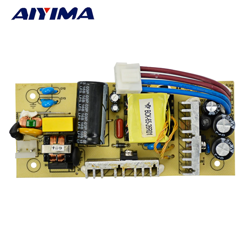 

AIYIMA 1Pc Inverter New 12V6A Switch Power Supply Module AC90-264V To DC Adapter LCD Driver Board
