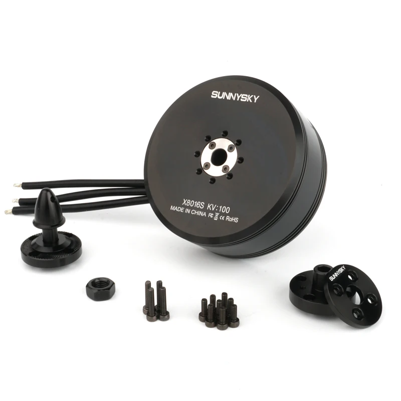 Оригинальный бесщеточный двигатель Sunnysky X8016S 100KV 120KV 170KV радиоуправляемые