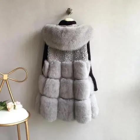 Женское пальто Clobee из искусственного меха 2018 элегантное женское роскошное
