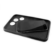 Автомобильный нескользящий коврик из углеродного волокна, супер всасывающий без клея, Не оставляющий отпечаток, не прокладочный лист