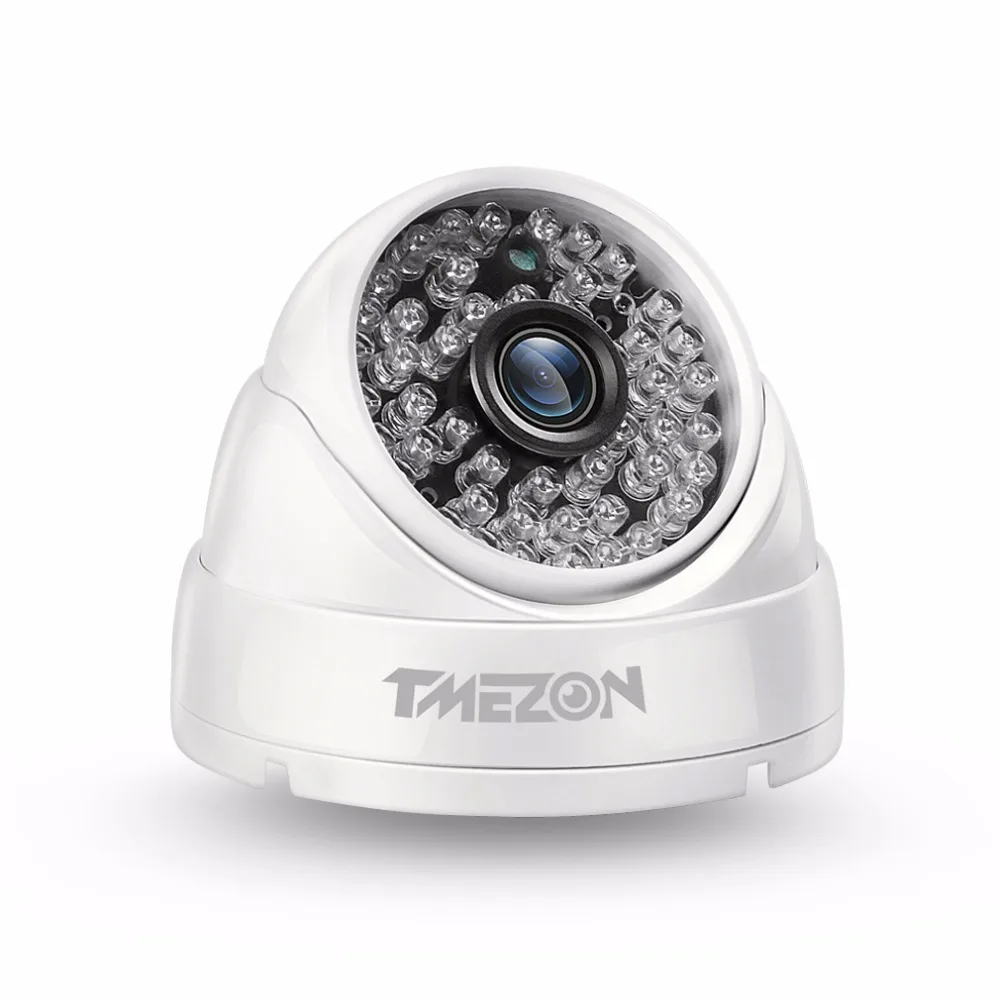 Tmezon AHD 720P / 1080P 1.0MP/2.0MP Dome Camera Home Security Surveillance CCTV System Auto IR-Cut Night Vision Up to 40m/130ft