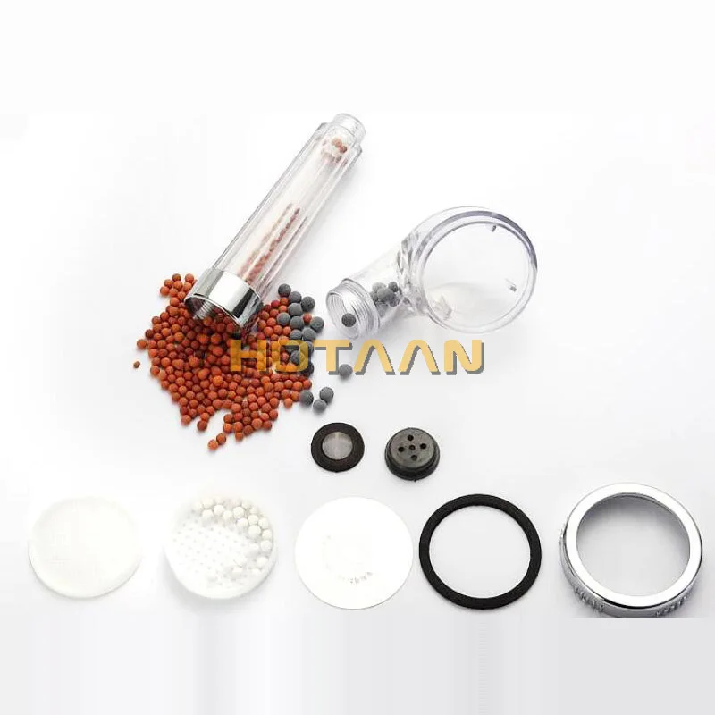 crystal Anion spa Hand hold Bathroom hand shower shower head Filter Pressurize Saving Water Bathroom Accessories YT-5103 shower head,filter shower head,shower nozzle,shower water filter