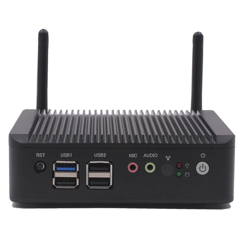 Хит продаж 2018 встроенный мини ПК с 1 * RJ45 RS232 Com 2 Lan портом sup wifi/3G модулем|Мини ПК| |