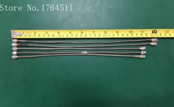 

[BELLA] SMA SMA import DC-18GHz revolution revolution wiring 28CM RF test cable SMA male head --10PCS/LOT