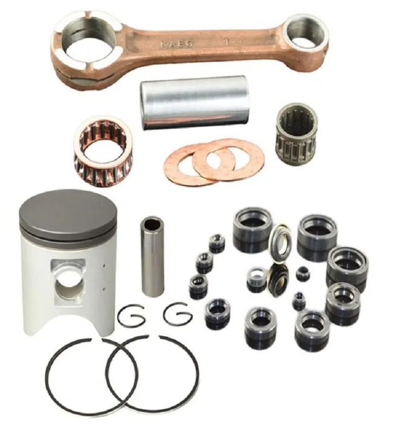 Standard 66.4mm Connecting Rod & Piston Ring Set CRANK ROD Conrod for