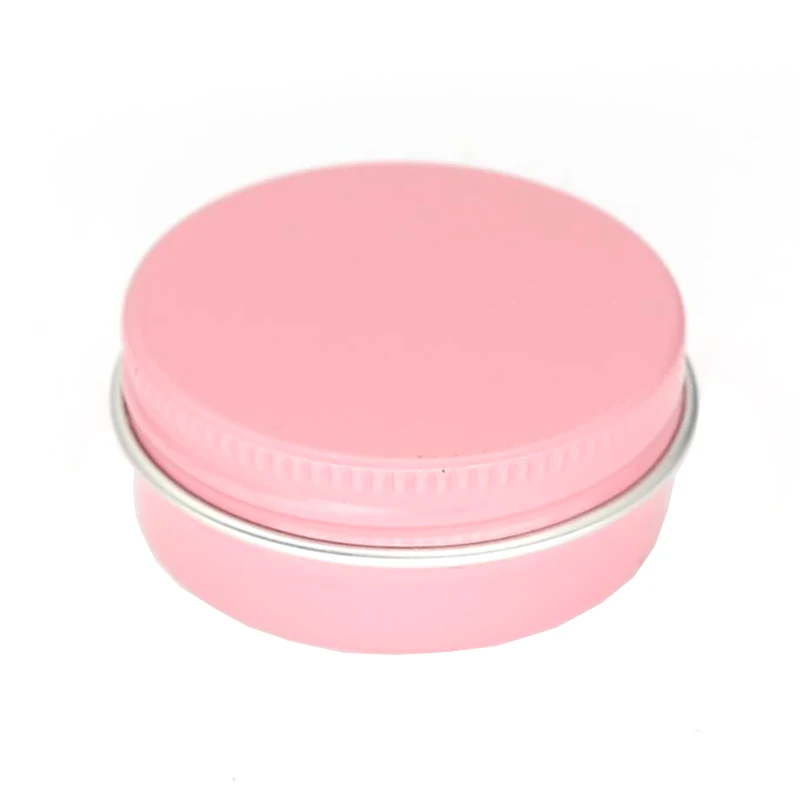 

15g Aluminum Metal Pink/Rose Gold Jars Professional Cosmetic Refillable Container Cream Jar Pot Bottle Makeup Cases Storage Box