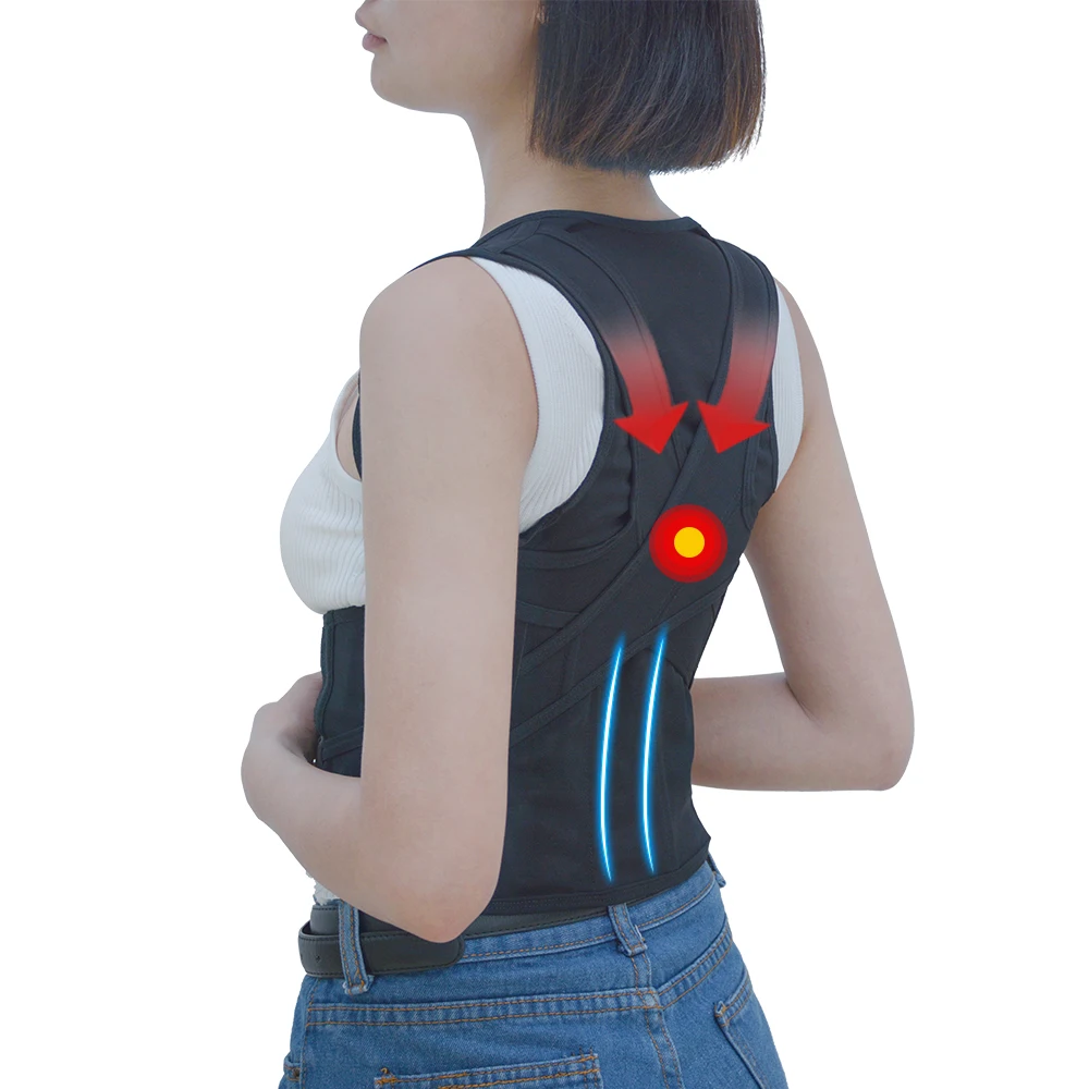 

Sports Humpback Corrector Brace Therapy Corset Spine Support Belt Lumbar Back Posture Correction Bandage For Children Men Women