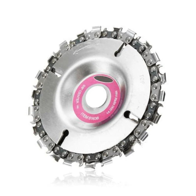 

4 Inch Grinder Disc and Chain 22 Tooth Fine Cut Chain Set For 100/115 Angle Grinder