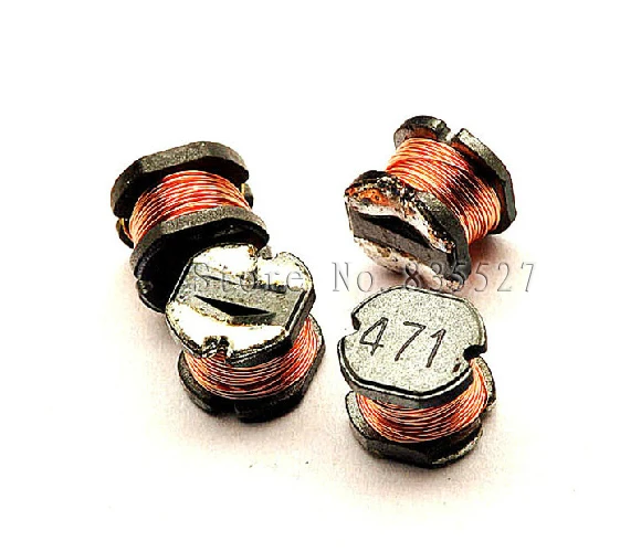 50 шт./лот SMD мощных индукторов CD54 470UH печать 471