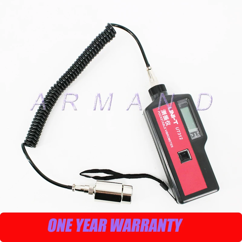 

UNI-T UT312 UT-312 Professional Portable LCD Vibration Analyzer Tester Meter