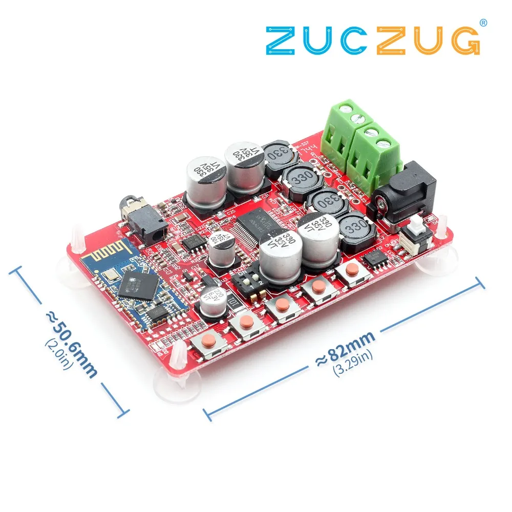 

TDA7492P 50W+50W Bluetooth 4.0 Wireless Digital Audio Receiver Amplifier Board