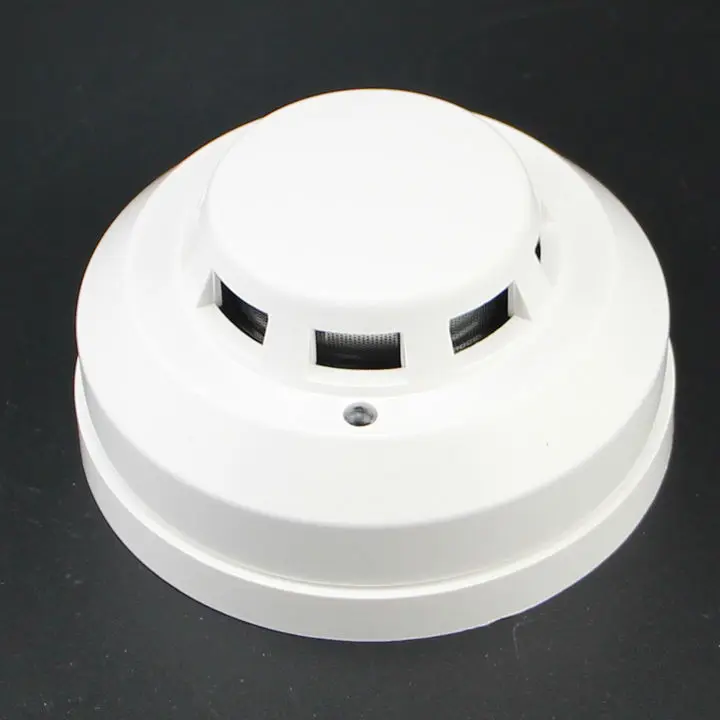 Koop Gratis Verzending! Nieuwe Wired Networking Sensor Rookmelder Voor Host componenten Rookmelder Alarm Voor gsm alarmsysteem