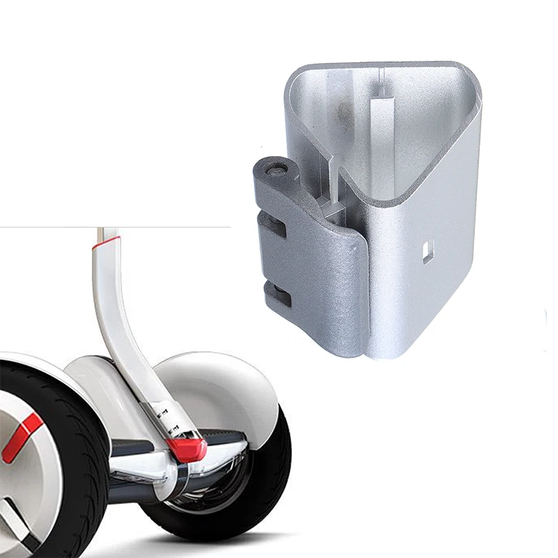 Серебряный сплав быстроразъемный замок для Xiaomi Ninebot скутер MiniPro колено управления рулевой бар - Цвет: Silver