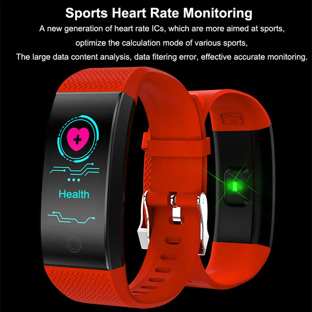 QW18 heart rate bracelet Sports Heart Rate Sleep Monitor Fitness