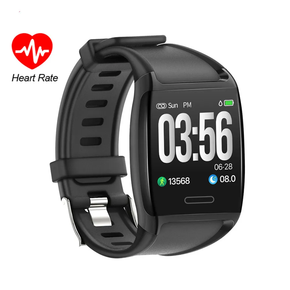 

1.3 Inch Color LCD Smart Fitness Bracelet IP67 Waterproof Fitness Tracker Heart Rate Blood Pressure Watch Band Activity Tracker