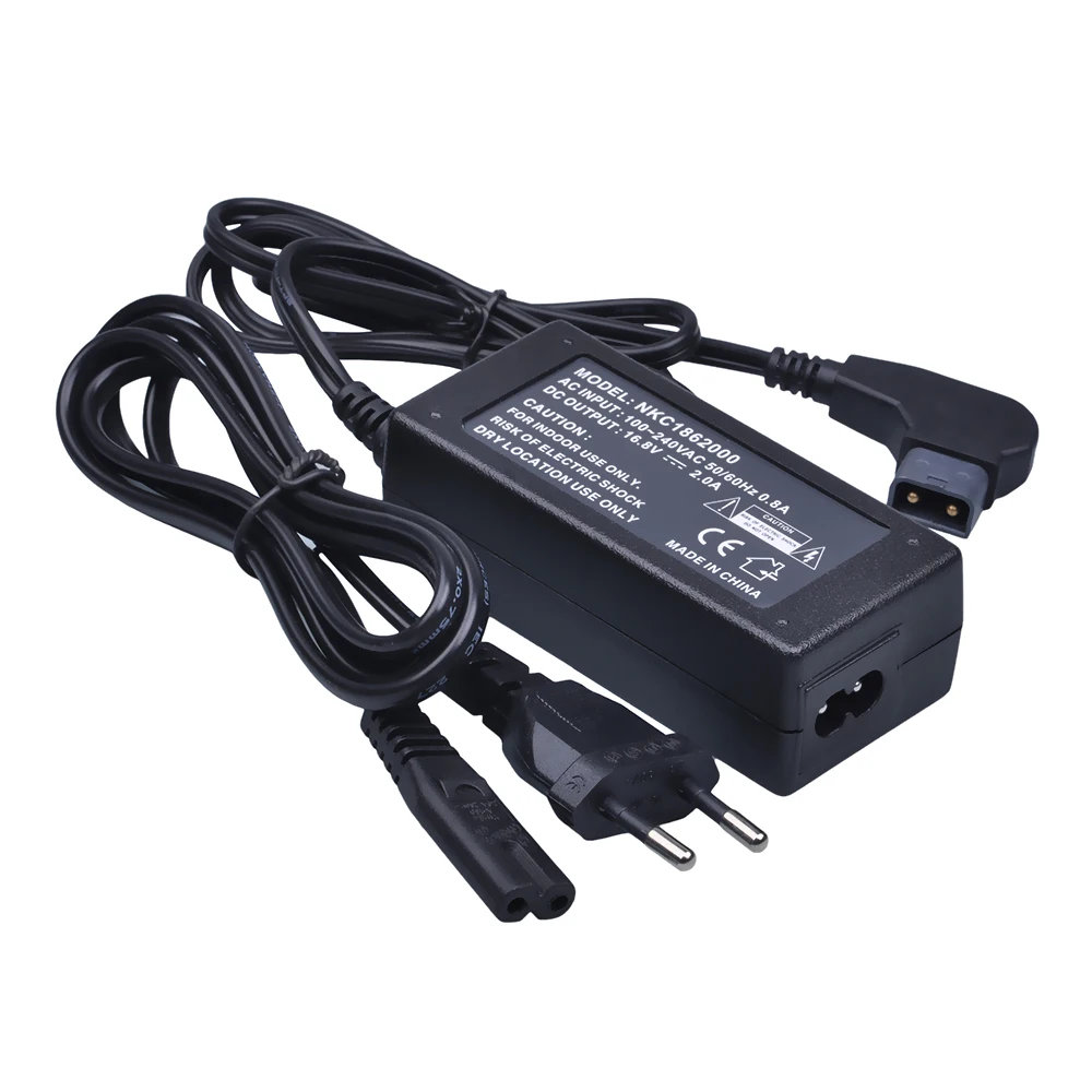 16.8V 2A D Tap Battery Power Adapter Charger for Sony V Lock / V Mount